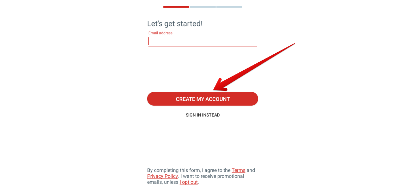 Creating an Account on LastPass