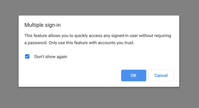 How to switch between multiple accounts on Chromebook