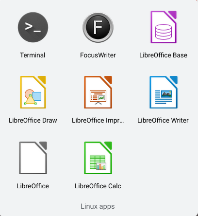 LibreOffice Installed