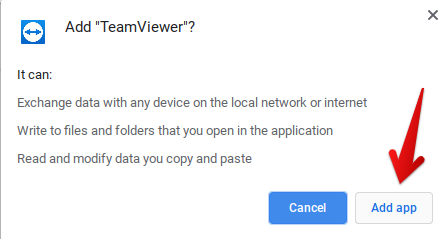 install teamviewer chromebook