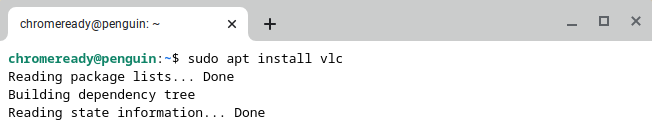 Installing VLC via Linux