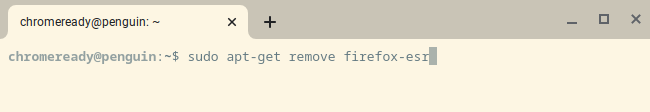 Uninstalling Firefox Using the Linux Terminal