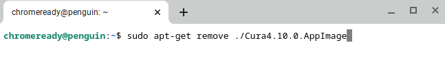 Uninstalling Ultimaker Cura