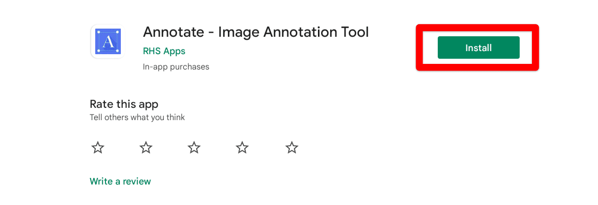 Installing Annotate