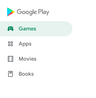 App category selection