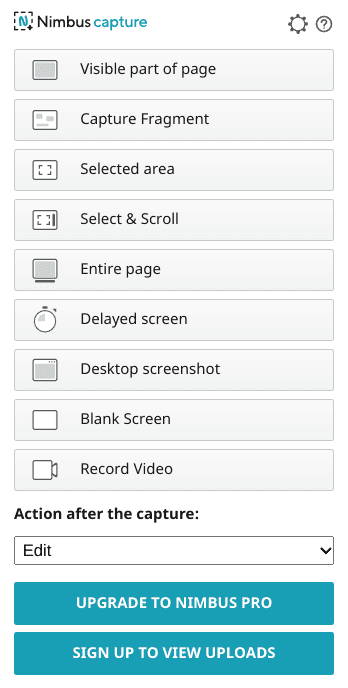 Nimbus Screenshot and Screen Video Recorder