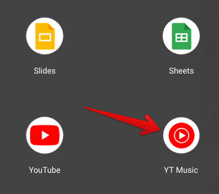YouTube Music installed