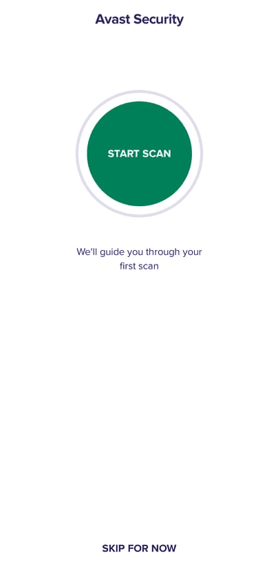 Avast Antivirus working