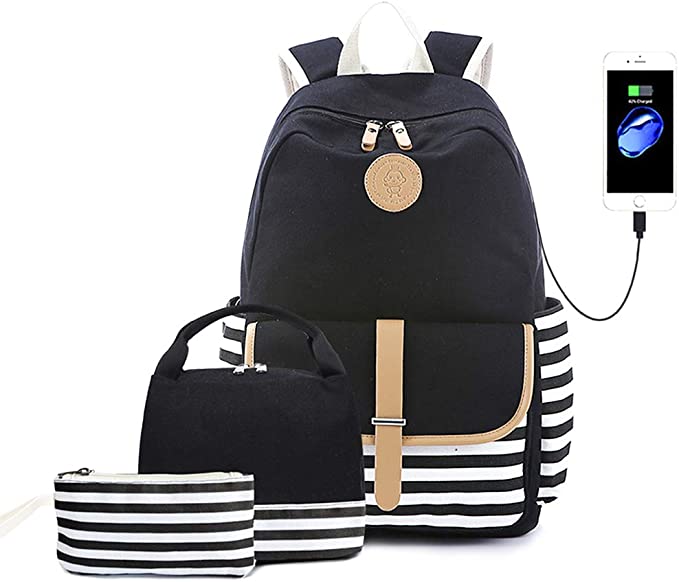 Lmeison Canvas Backpack