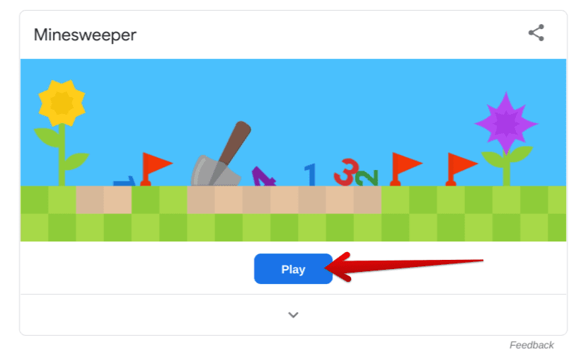Clicking on the "Play" button