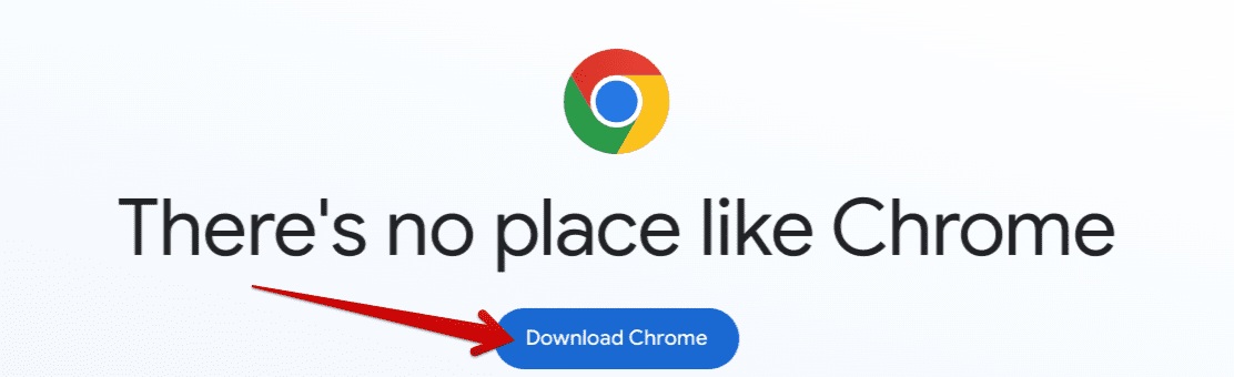 Downloading the Chrome browser