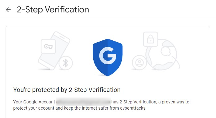Google Chrome 2-step verification