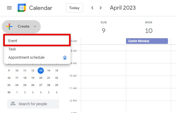 Adding events