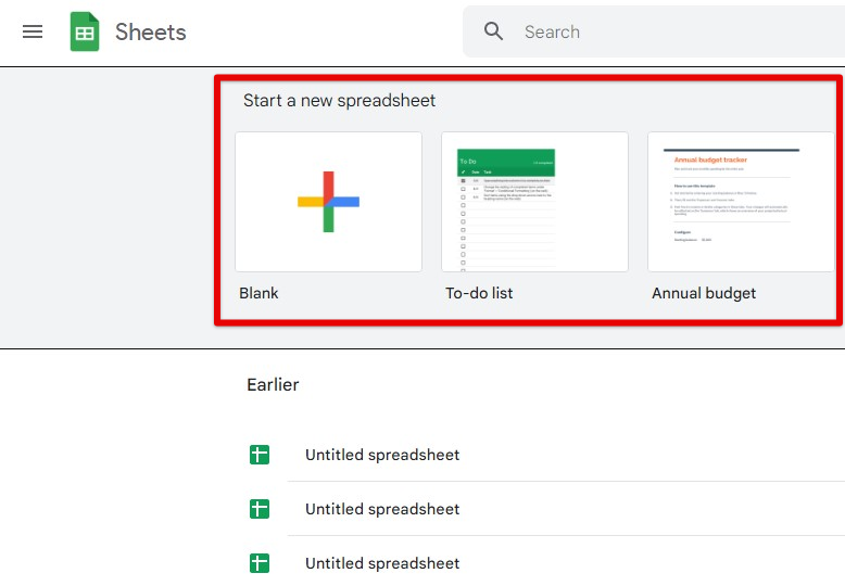 Google Sheets