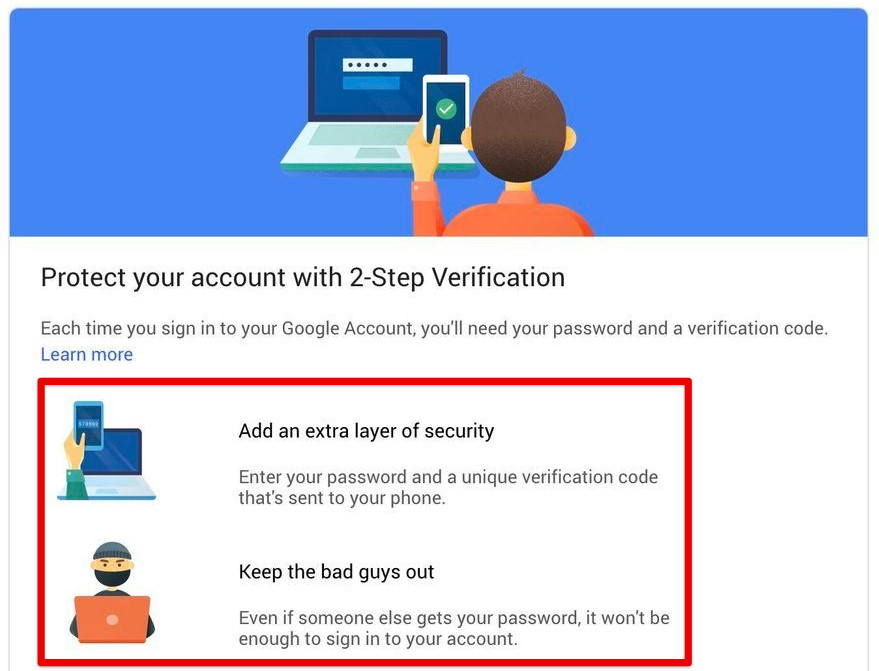 Two factor authentication