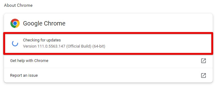 Updating Chrome and extensions