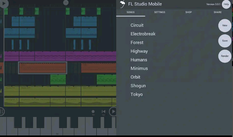 FL Studio Mobile on ChromeOS