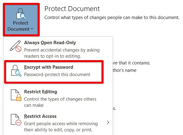 Unauthorized access prevention