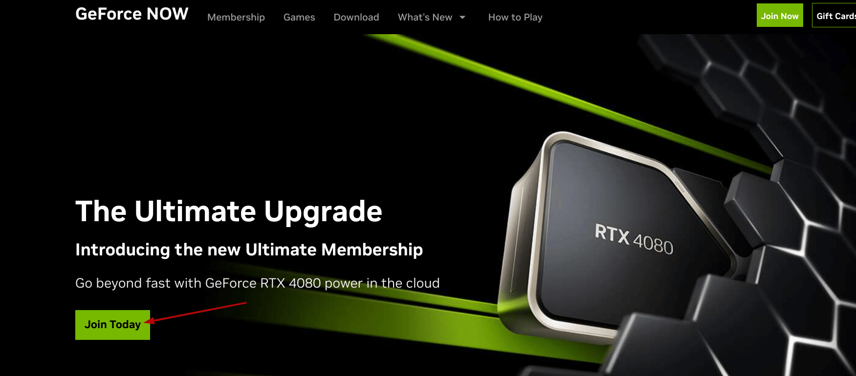 Joining GeForce Now