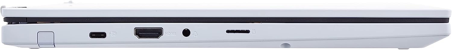 The port selection of the Asus Chromebook Vibe CX4 Flip