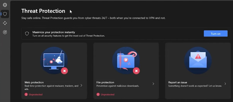 Threat Protection in NordVPN